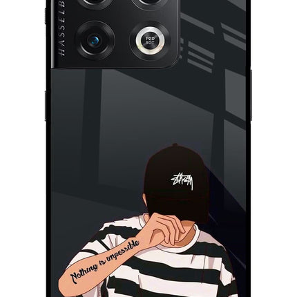 Aesthetic Boy OnePlus 10 Pro 5G Glass Case