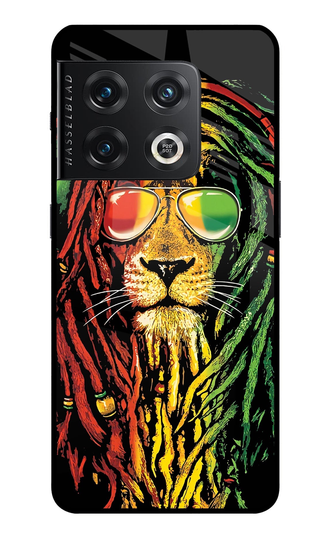 Rasta Lion OnePlus 10 Pro 5G Glass Case