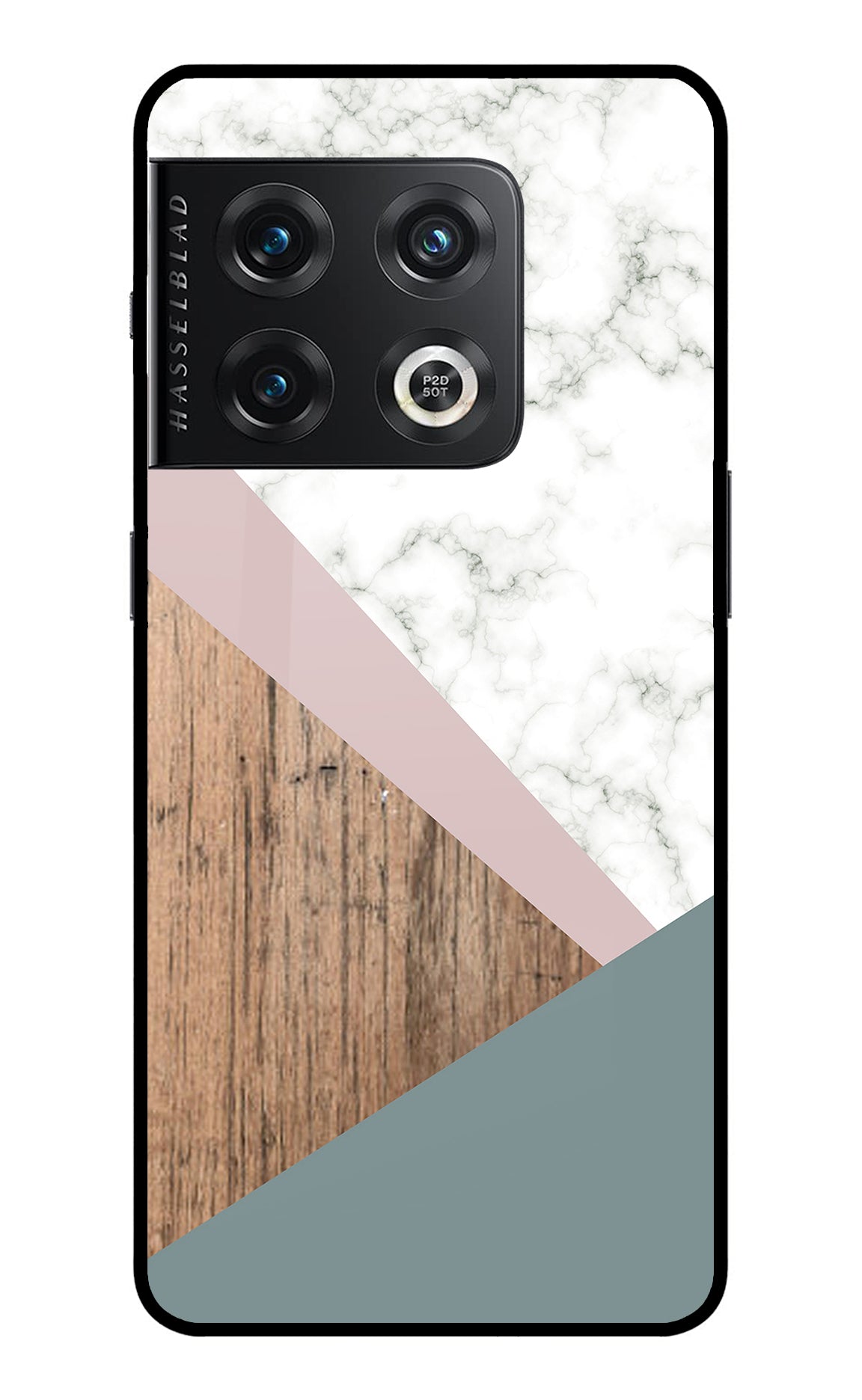 Marble wood Abstract OnePlus 10 Pro 5G Glass Case