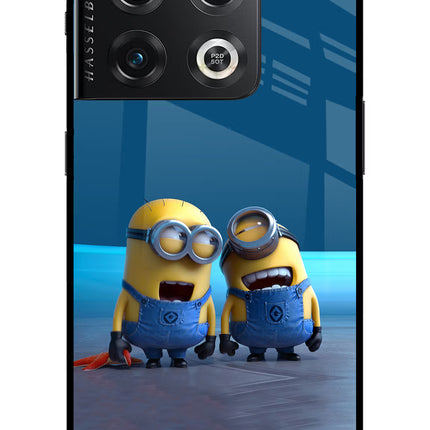 Minion Laughing OnePlus 10 Pro 5G Glass Case