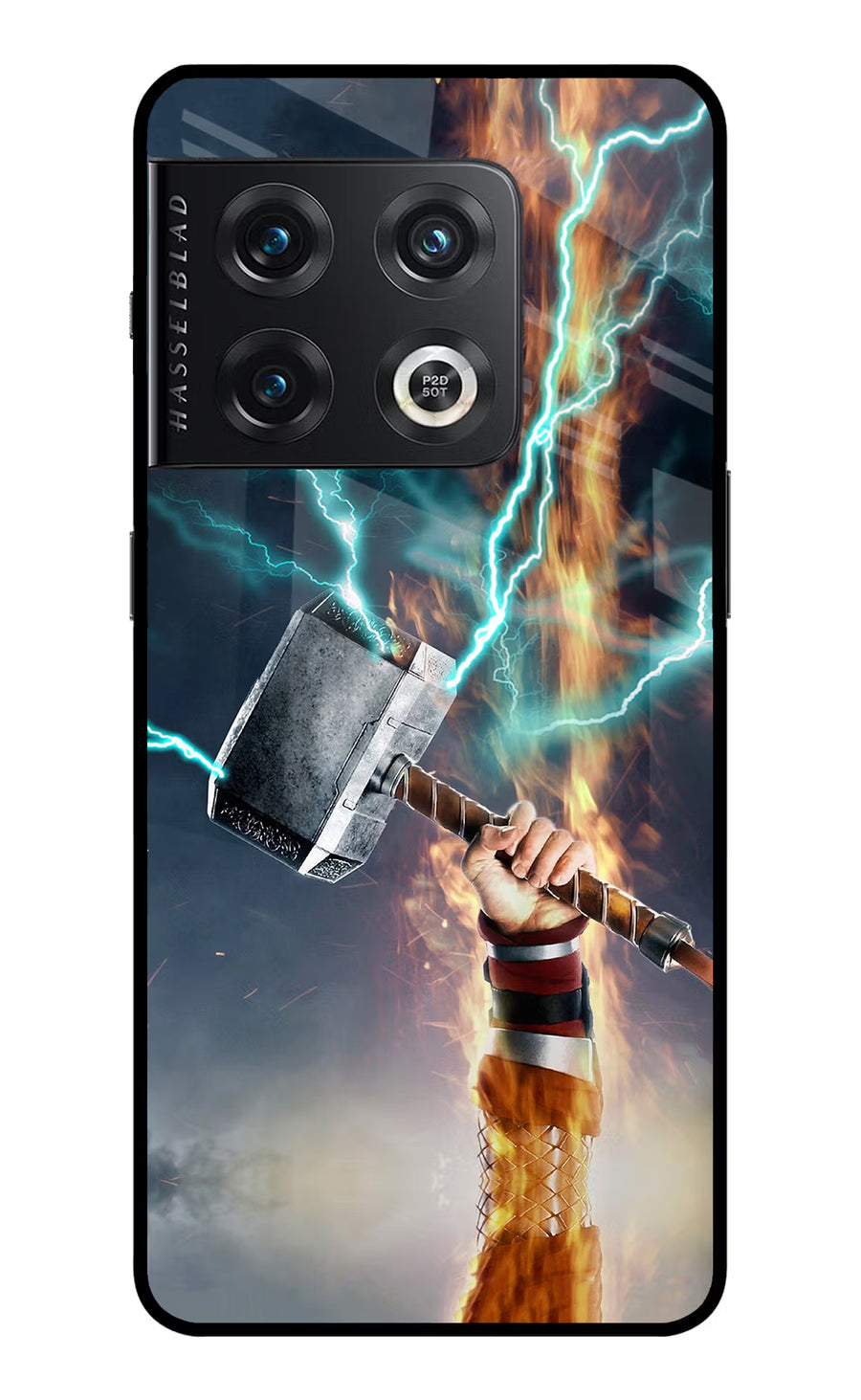 Thor Hammer Mjolnir OnePlus 10 Pro 5G Back Cover, Glass case
