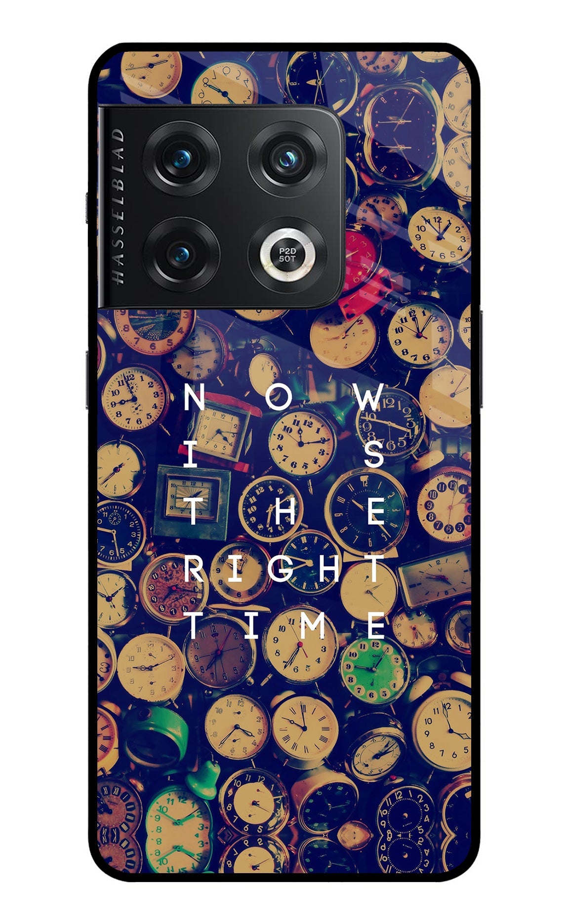 Now is the Right Time Quote OnePlus 10 Pro 5G Back Cover