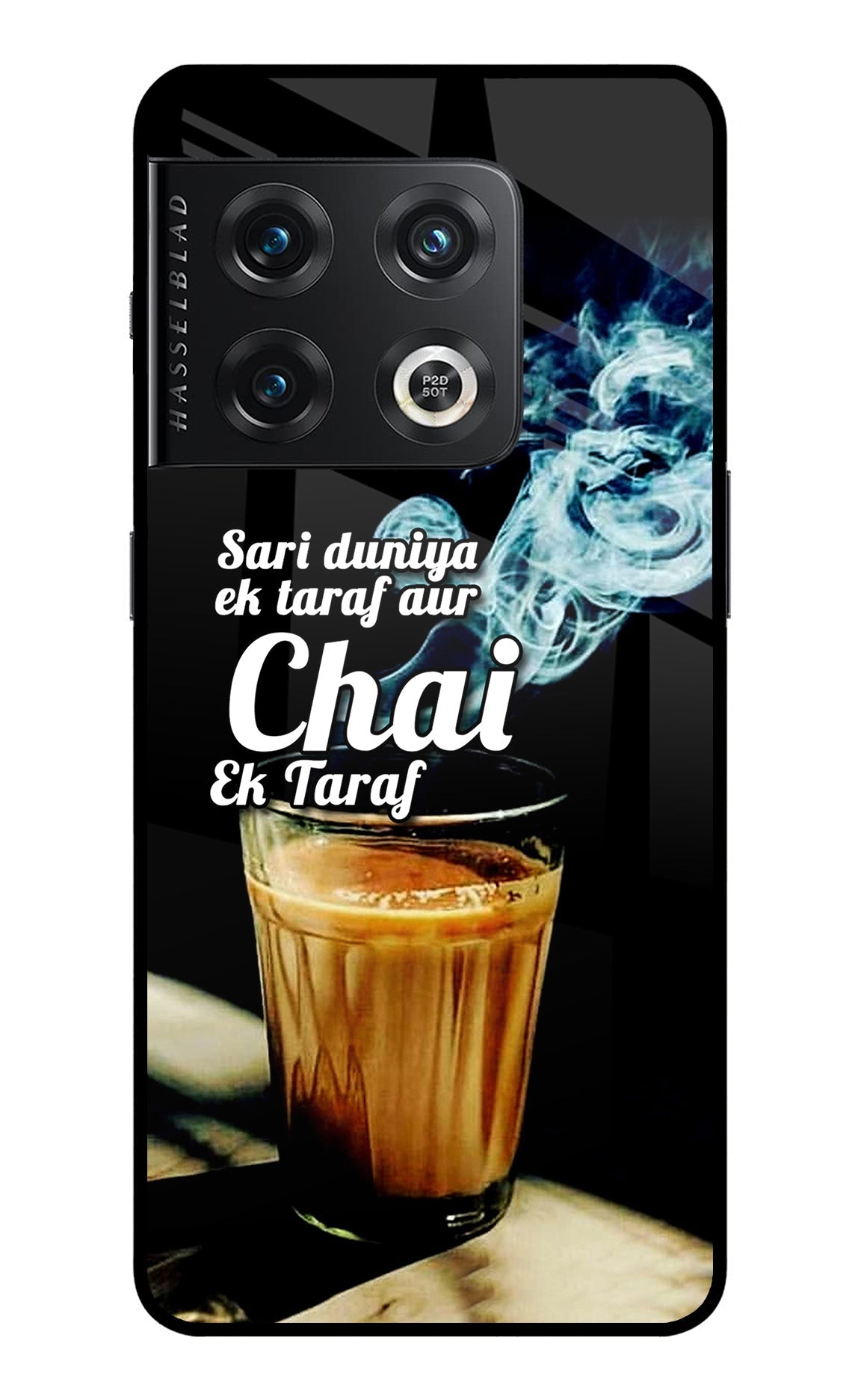 Chai Ek Taraf Quote OnePlus 10 Pro 5G Back Cover