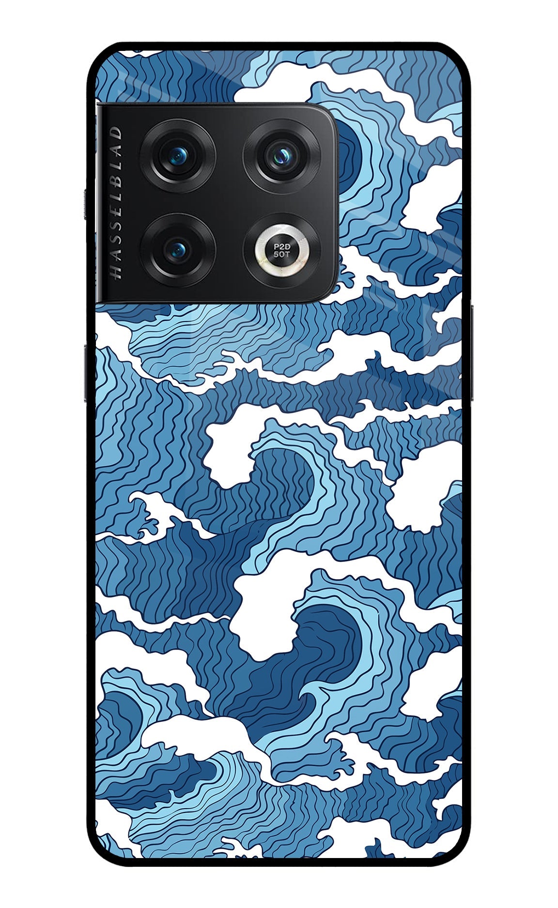 Blue Waves OnePlus 10 Pro 5G Back Cover