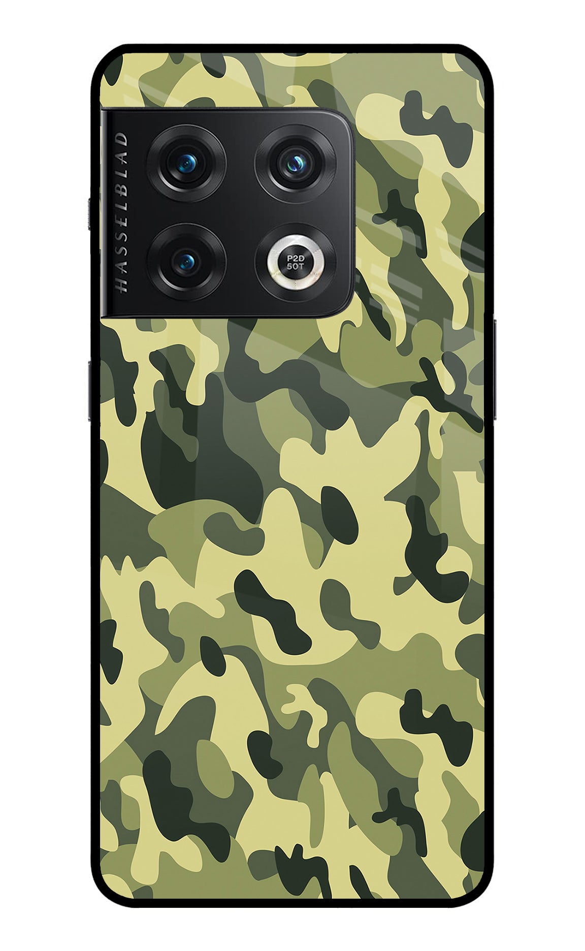 Camouflage OnePlus 10 Pro 5G Glass Case