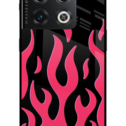 Fire Flames OnePlus 10 Pro 5G Glass Case