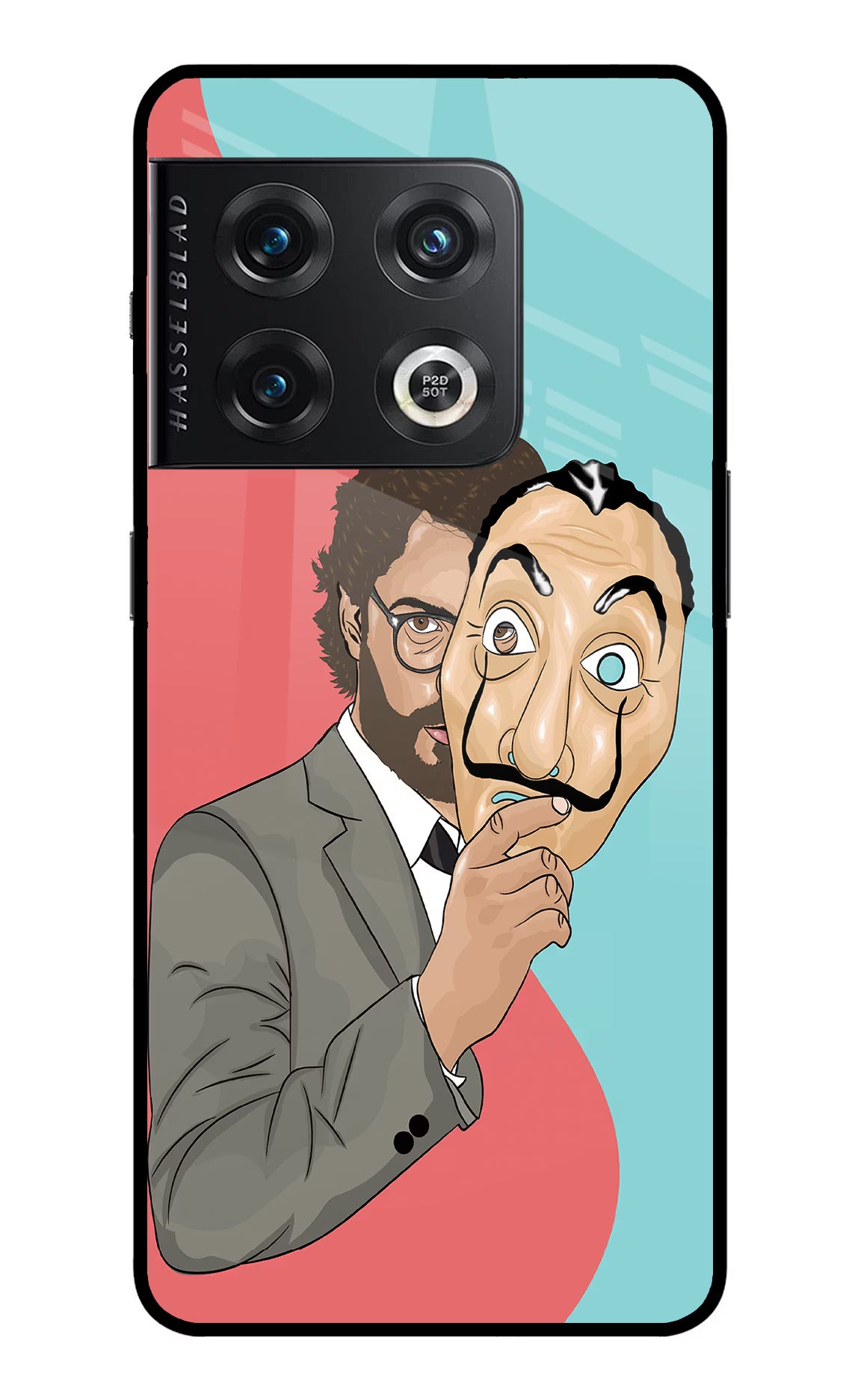 Professor OnePlus 10 Pro 5G Glass Case Back Cover by Casekaro