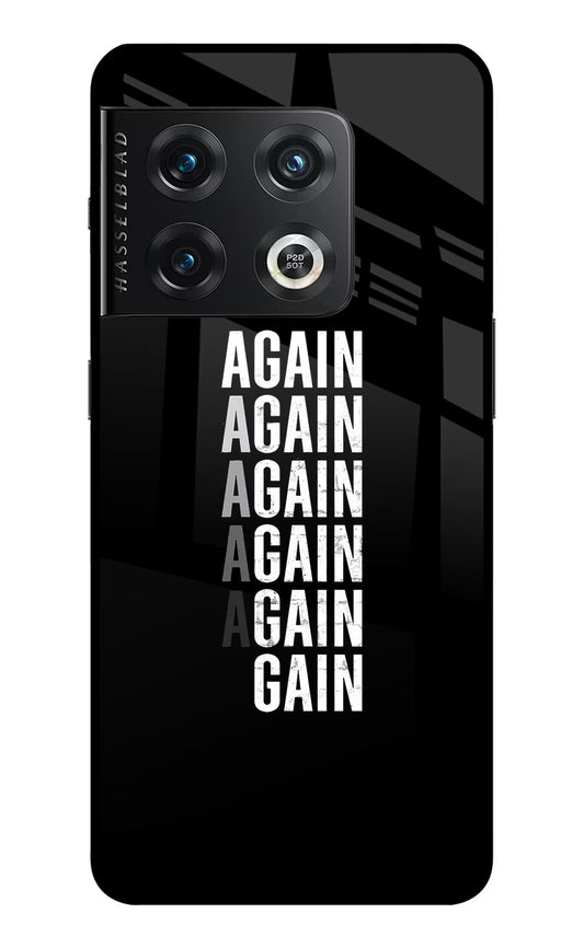 Again Again Gain OnePlus 10 Pro 5G Glass Case