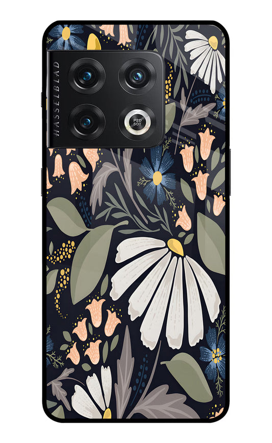 Flowers Art OnePlus 10 Pro 5G Glass Case