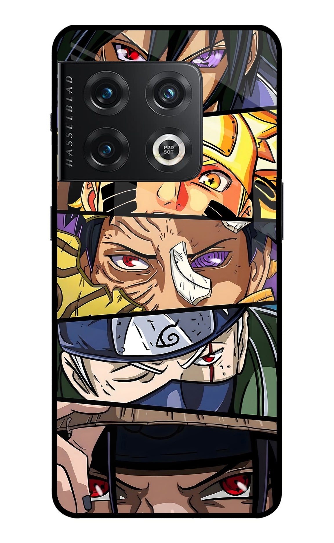 Naruto Character OnePlus 10 Pro 5G Glass Case