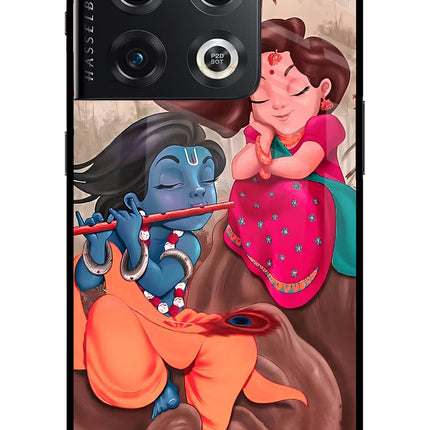 Radhe Krishna OnePlus 10 Pro 5G Glass Case