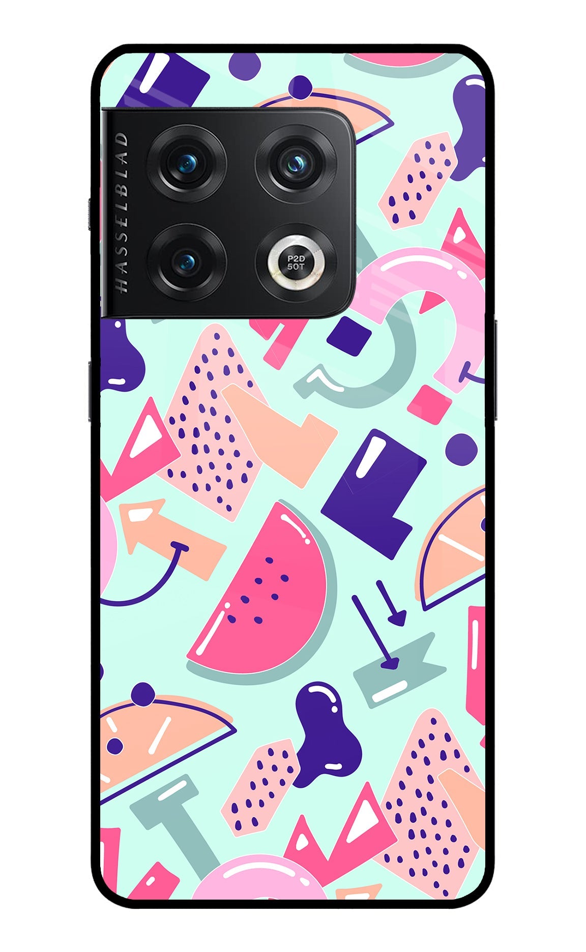 Doodle Pattern OnePlus 10 Pro 5G Back Cover