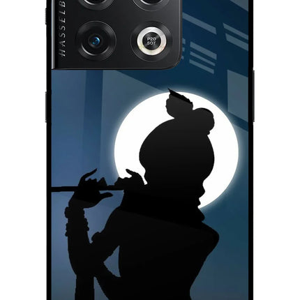 Shri Krishna Silhouette OnePlus 10 Pro 5G Glass Case