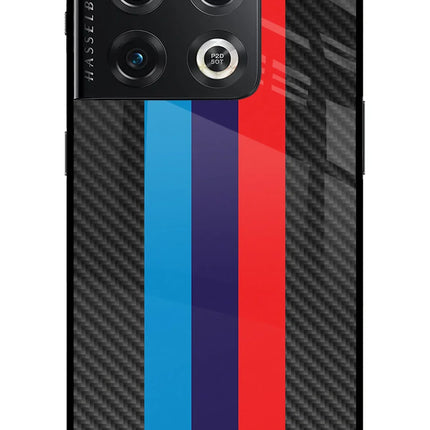 BMW Stripes Pattern OnePlus 10 Pro 5G Glass Case