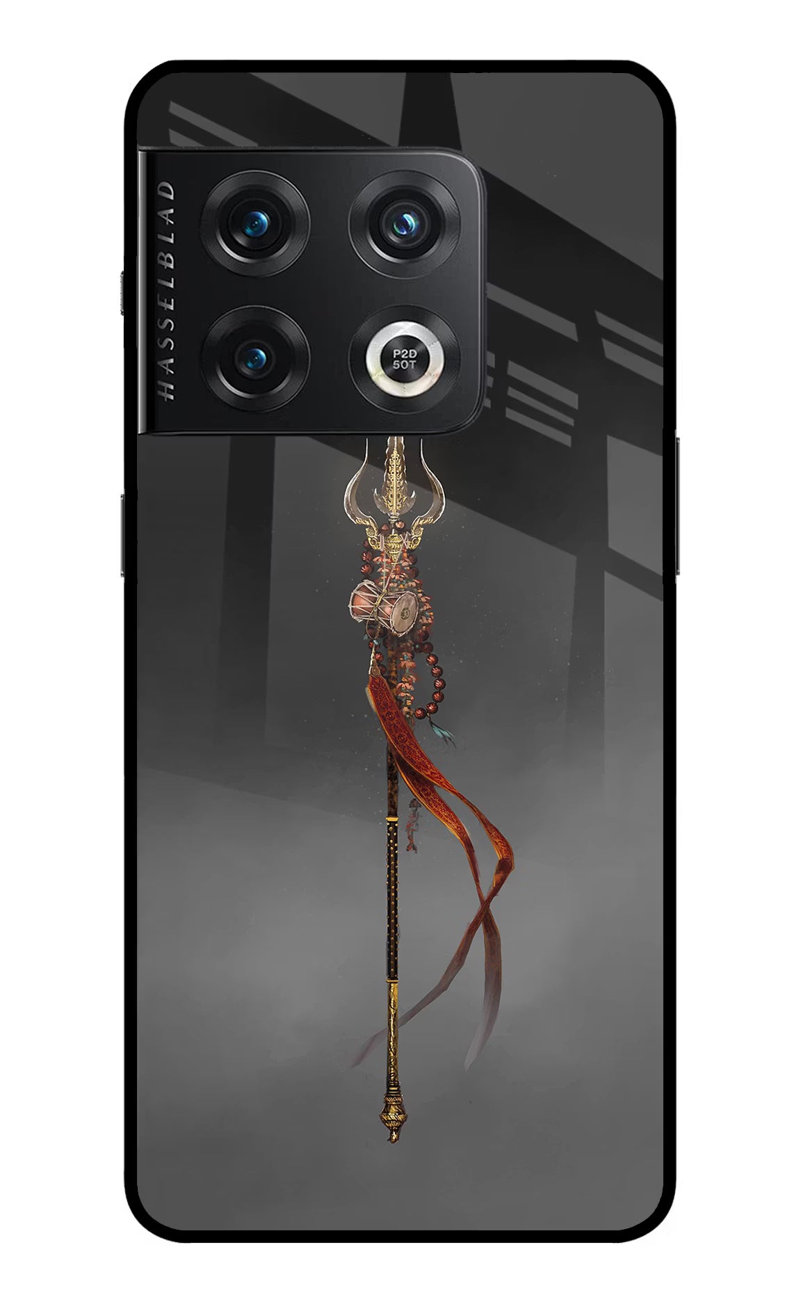 Shiv Trishul OnePlus 10 Pro 5G Glass Case Back Cover by Casekaro