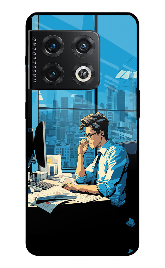 Focused Hustler (AI Generated) OnePlus 10 Pro 5G Glass Case