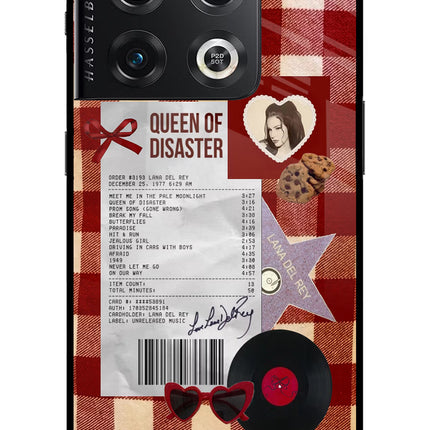 Queen of Disaster OnePlus 10 Pro 5G Glass Case