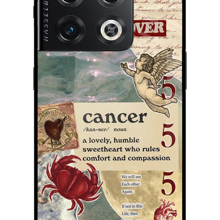 Cancer Zodiac OnePlus 10 Pro 5G Glass Case