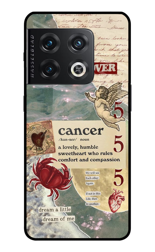 Cancer Zodiac OnePlus 10 Pro 5G Glass Case