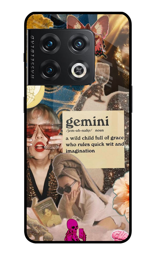 Gemini Zodiac OnePlus 10 Pro 5G Glass Case