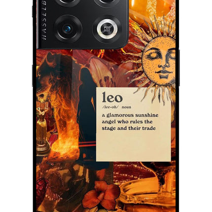 Leo Zodiac OnePlus 10 Pro 5G Glass Case