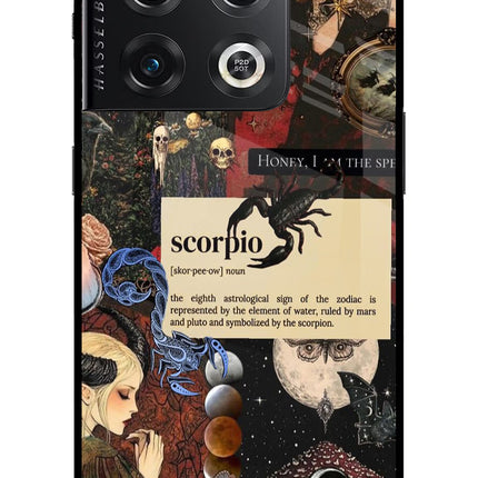 Scorpio Zodiac OnePlus 10 Pro 5G Glass Case