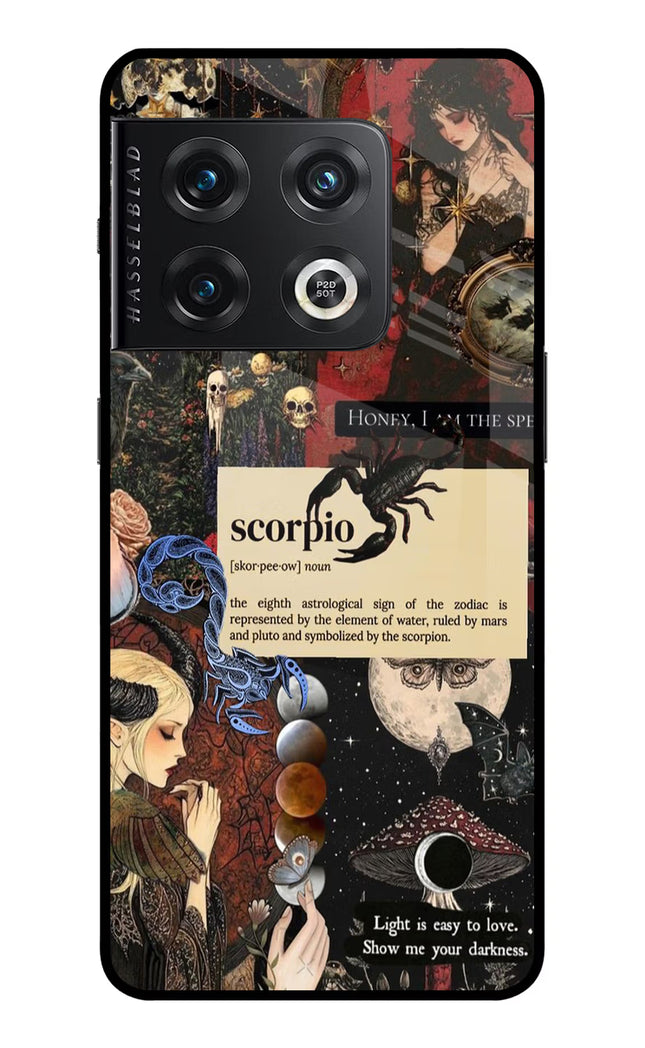Scorpio Zodiac OnePlus 10 Pro 5G Glass Case