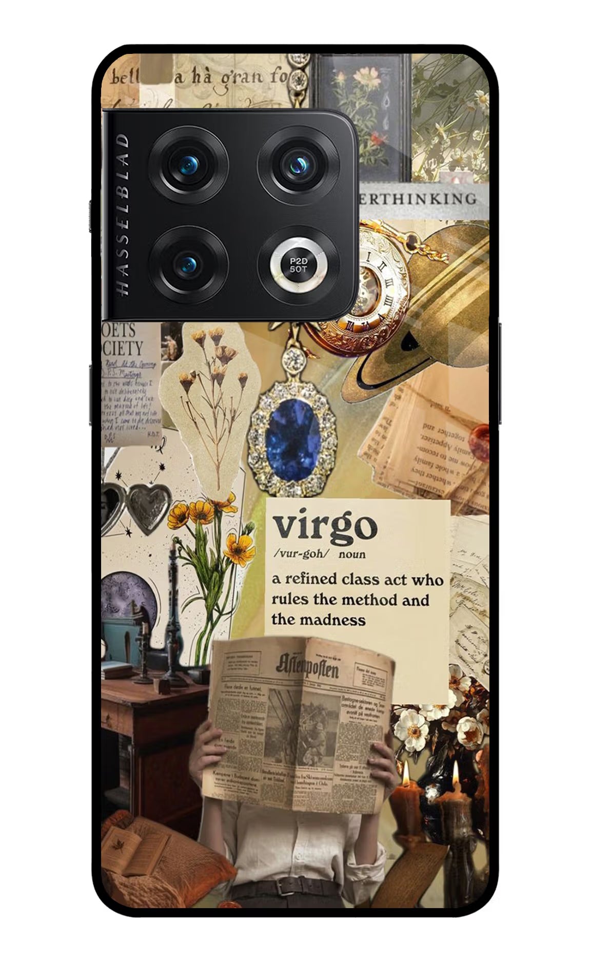 Virgo Zodiac OnePlus 10 Pro 5G Glass Case