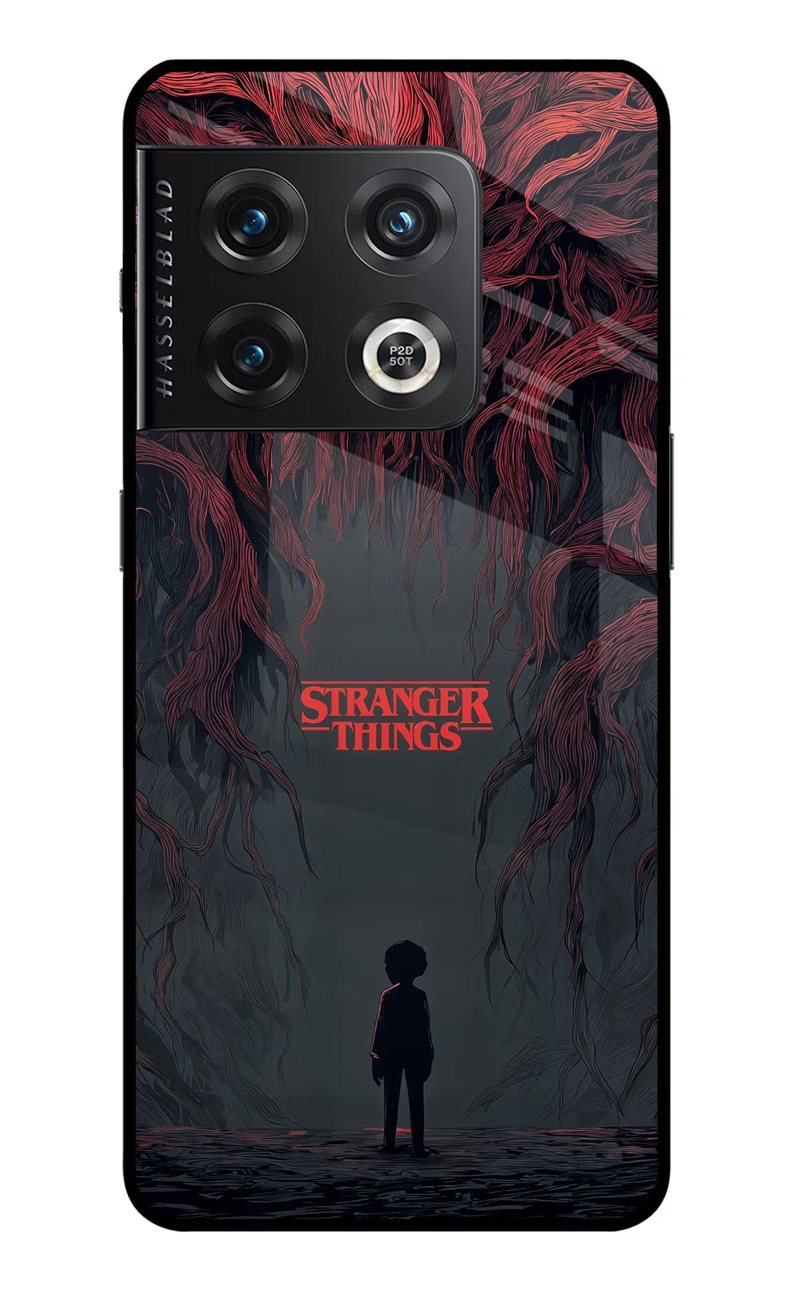 Ordinary Things Dark Side OnePlus 10 Pro 5G Glass Case Back Cover by Casekaro