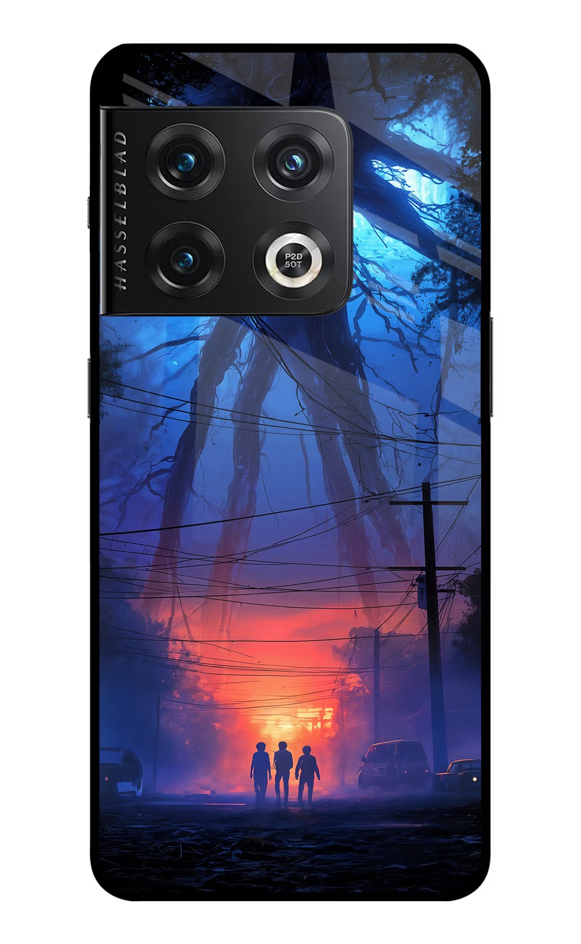Ordinary Things Shadow OnePlus 10 Pro 5G Glass Case Back Cover by Casekaro