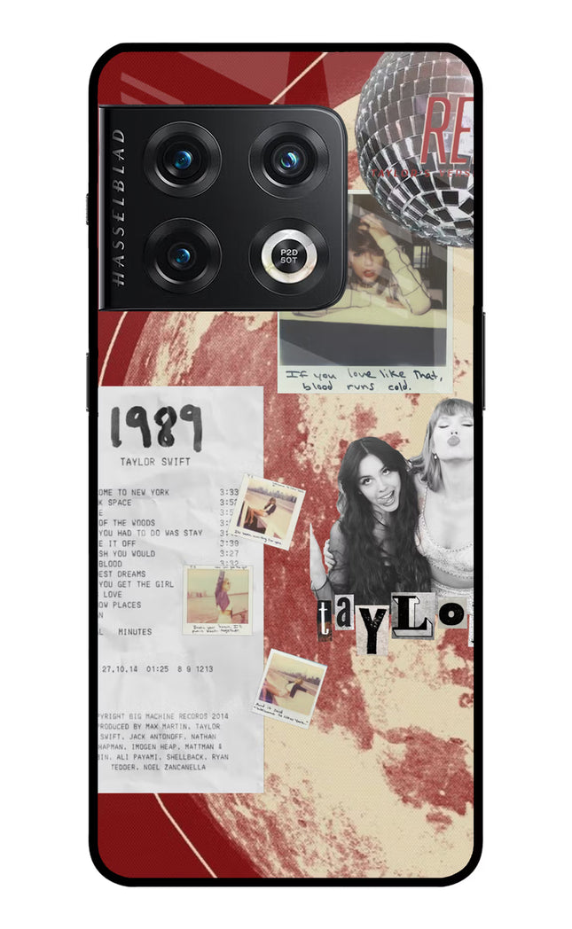 Taylor Swift OnePlus 10 Pro 5G Glass Case