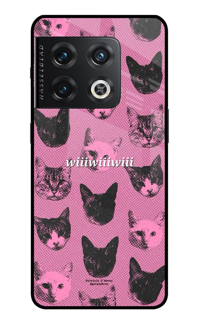 Pink Cats OnePlus 10 Pro 5G Glass Case