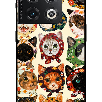 Cool Cat OnePlus 10 Pro 5G Glass Case