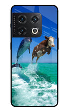 Dolphin vs Cow OnePlus 10 Pro 5G Glass Case