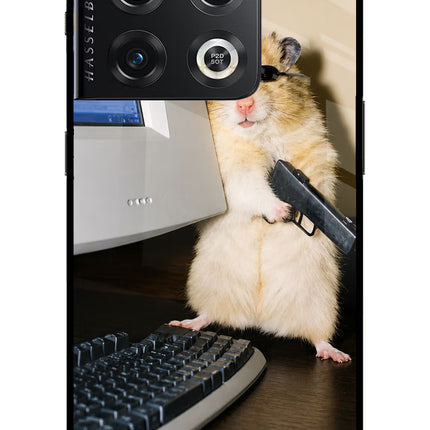 Hacker Hamster OnePlus 10 Pro 5G Glass Case