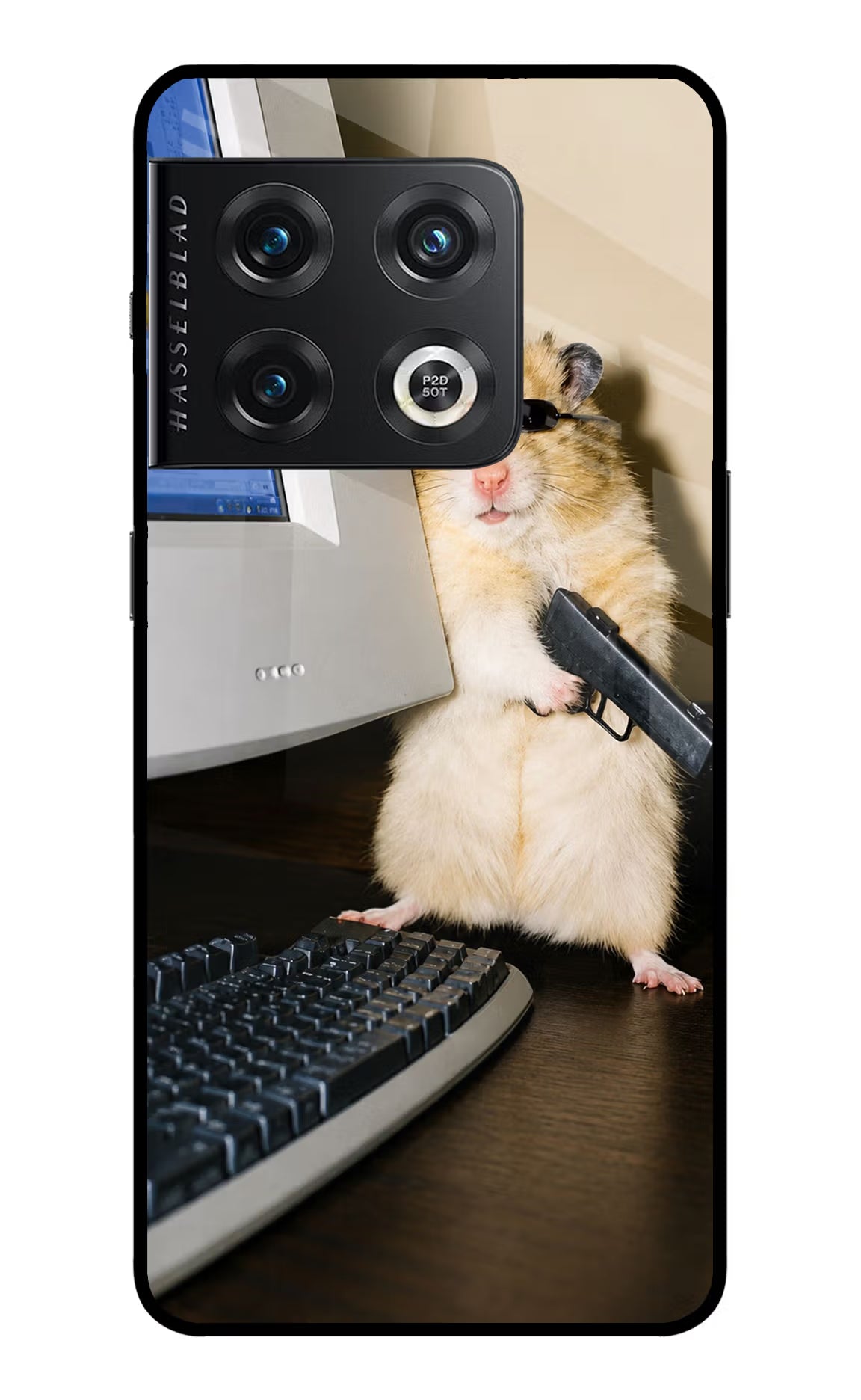 Hacker Hamster OnePlus 10 Pro 5G Glass Case