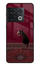 Midnight Cat OnePlus 10 Pro 5G Glass Case