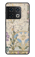 White Lily OnePlus 10 Pro 5G Glass Case