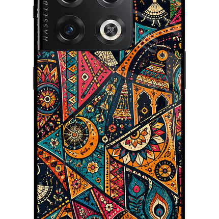Folk Print OnePlus 10 Pro 5G Glass Case