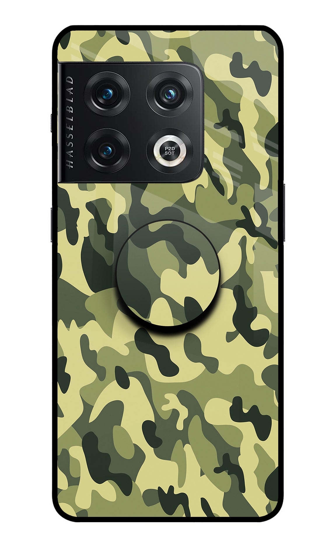 Camouflage OnePlus 10 Pro 5G Glass Case
