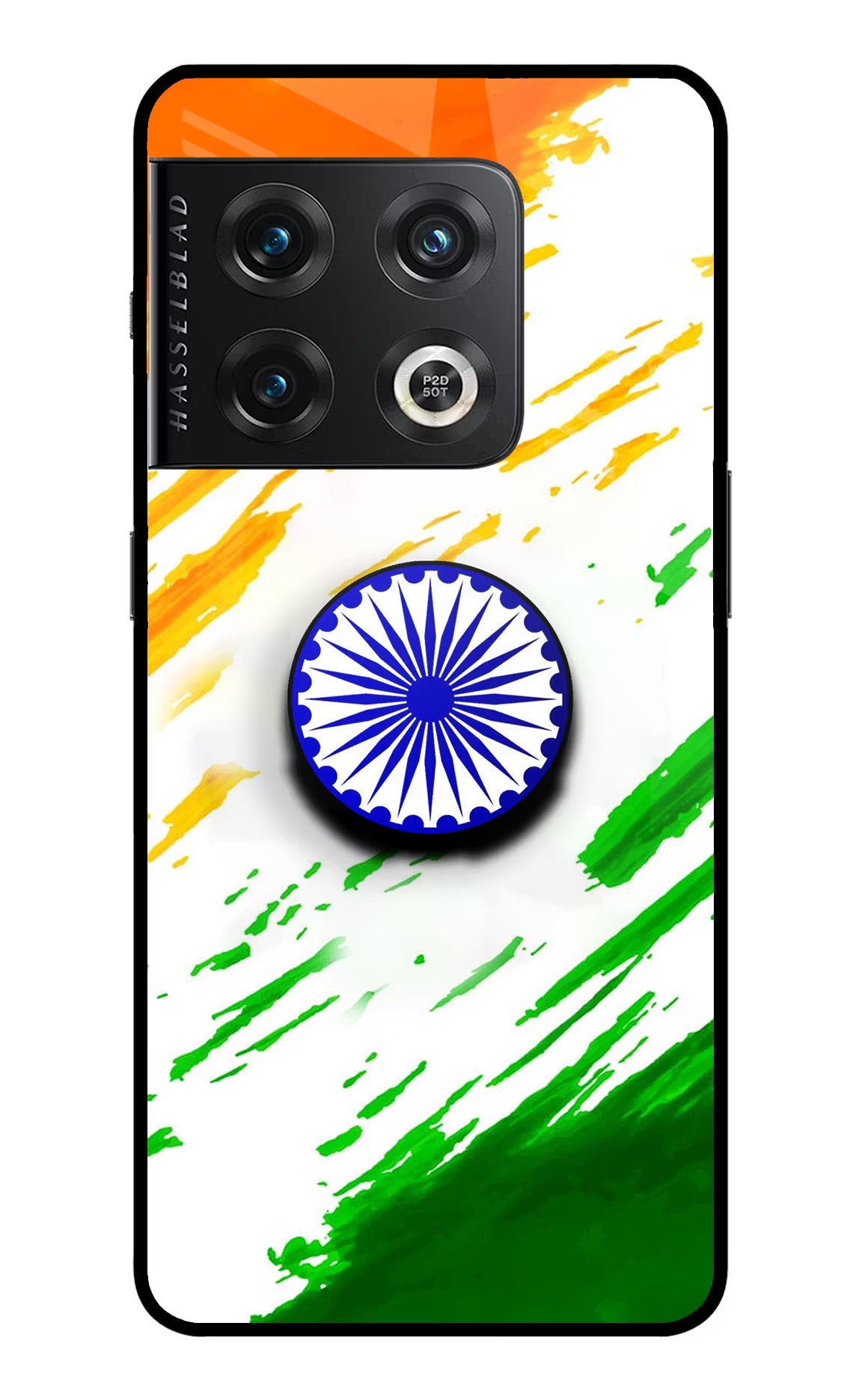 Indian Flag Ashoka Chakra OnePlus 10 Pro 5G Pop Case by Casekaro