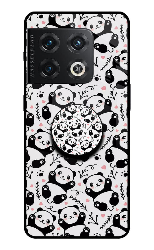 Cute Panda OnePlus 10 Pro 5G Glass Case