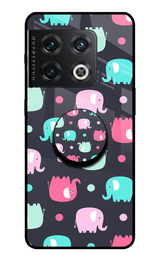 Baby Elephants OnePlus 10 Pro 5G Glass Case