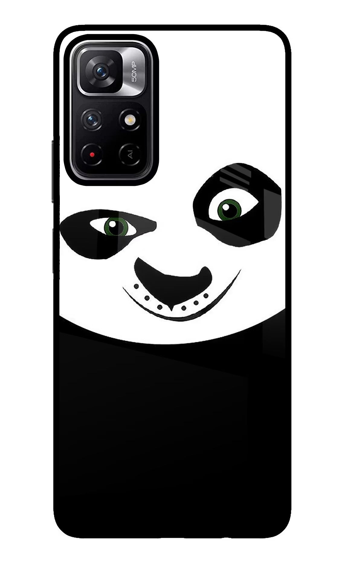 Panda Poco M4 Pro 5G Glass Case Back Cover by Casekaro