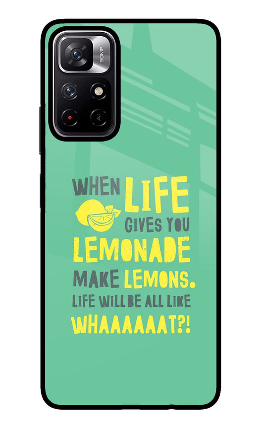 Quote Poco M4 Pro 5G Glass Case