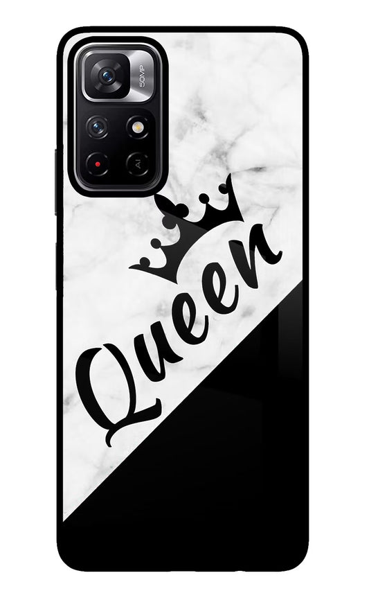 Queen Poco M4 Pro 5G Glass Case