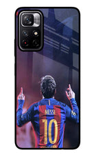 Messi Poco M4 Pro 5G Glass Case