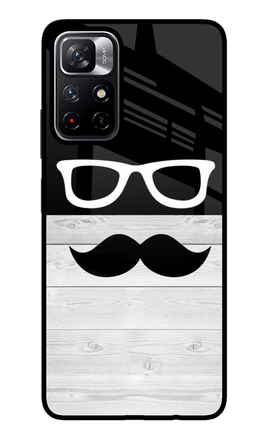 Mustache Poco M4 Pro 5G Glass Case