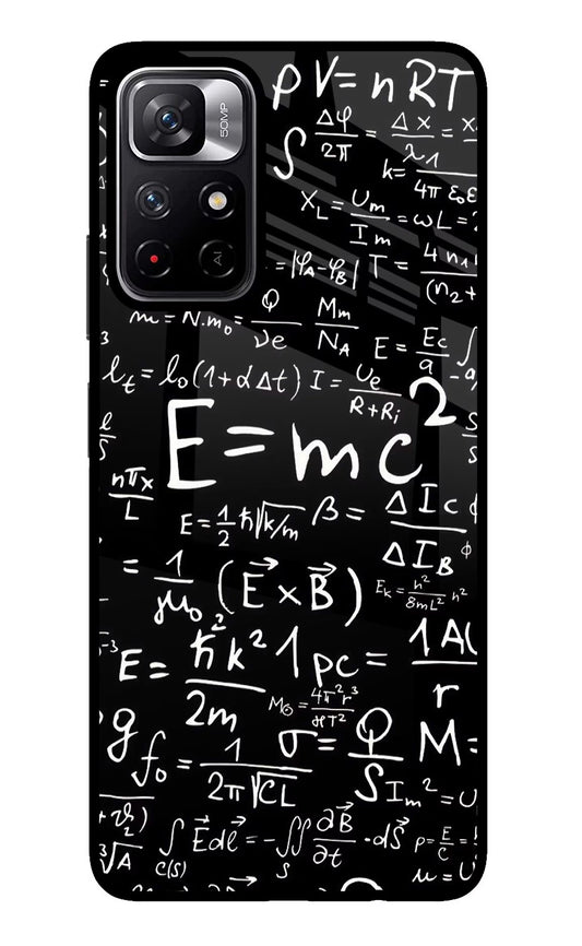 Physics Formula Poco M4 Pro 5G Glass Case