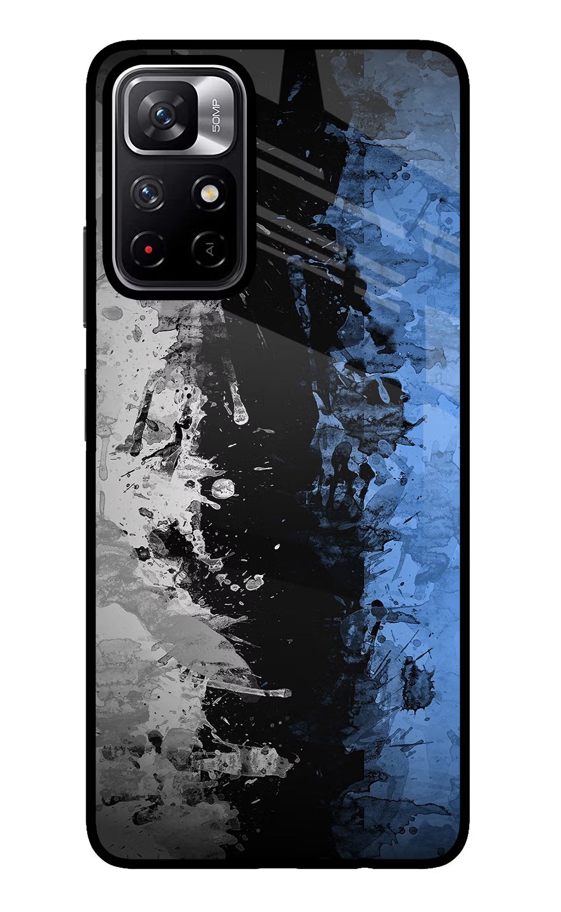 Artistic Design Poco M4 Pro 5G Glass Case Back Cover by Casekaro